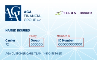 AGA Financial Group inc. card example