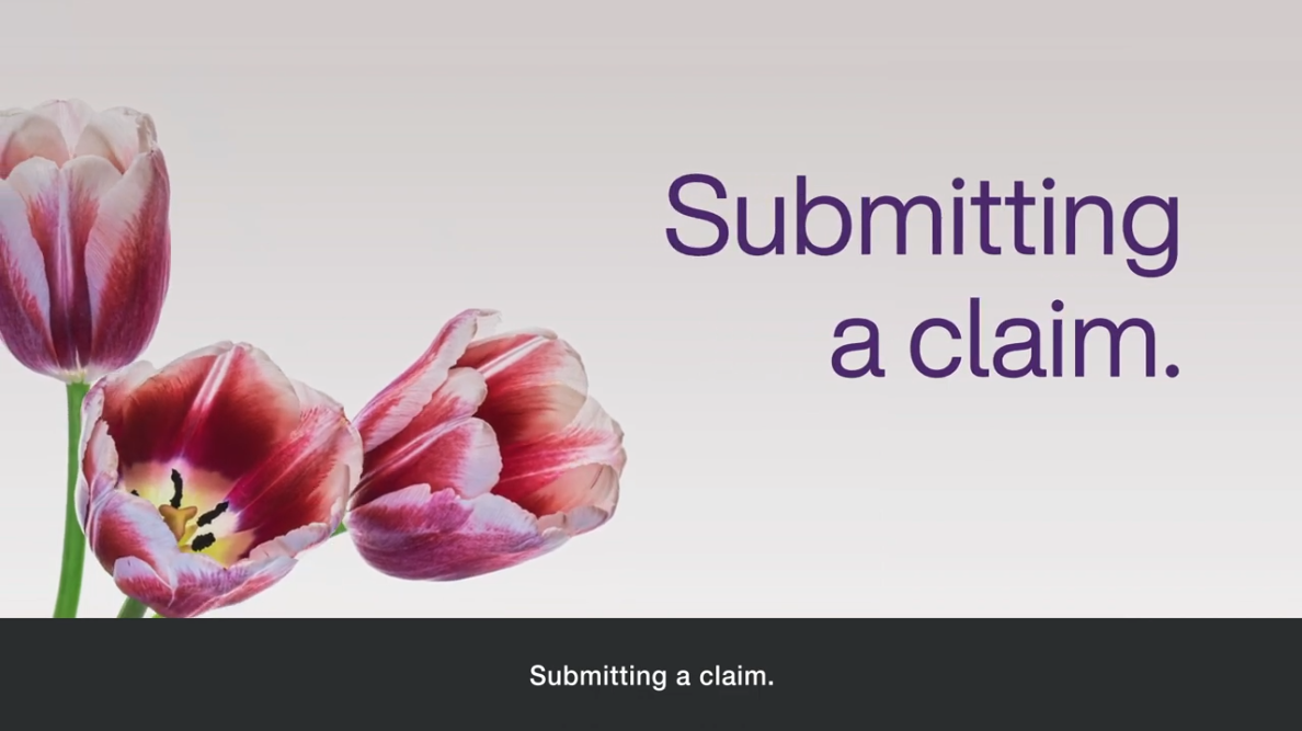 Submitting a claim